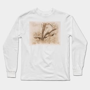 Sulby Glen-Isle of Man by Julian Alden Weir Long Sleeve T-Shirt